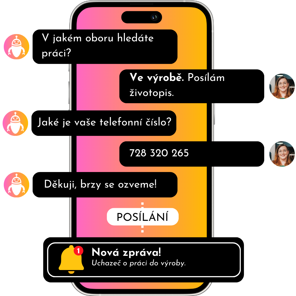 chatbot pro HR a nábor