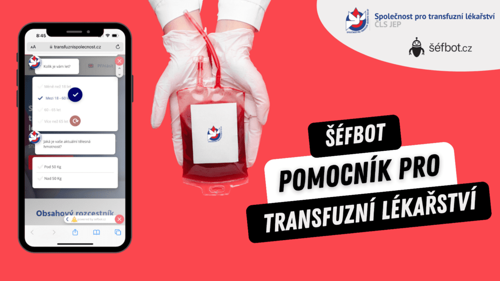 chatbot pro transfuzni lekarstvi uvodni