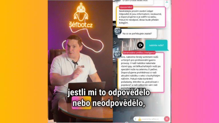 AI novinky v šéfbotu
